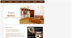 Desktop Screenshot of hotelgrace.in